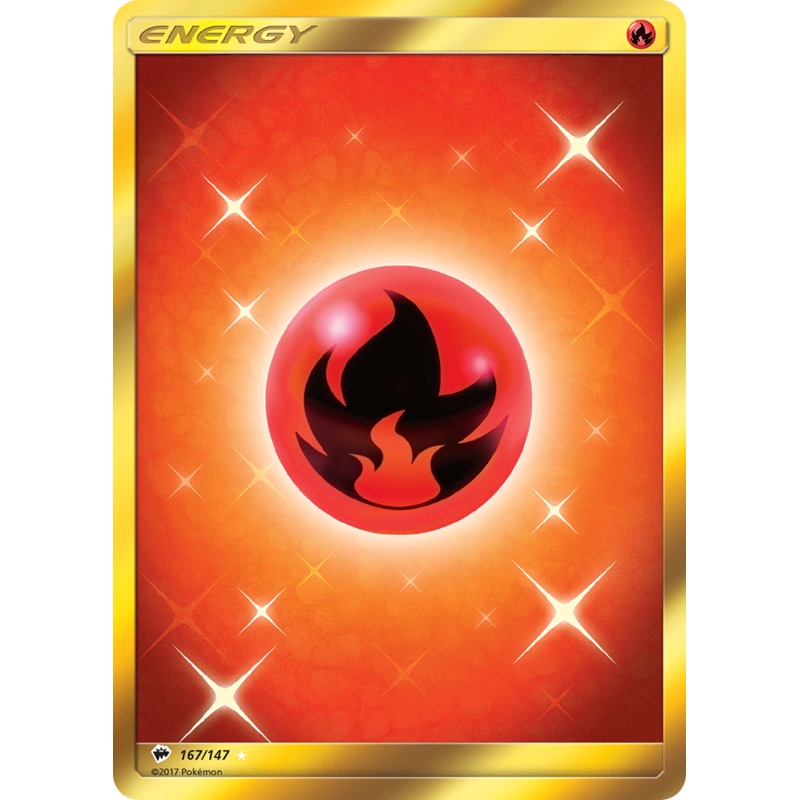 Fire Energy (167/147) [Sun & Moon: Burning Shadows]