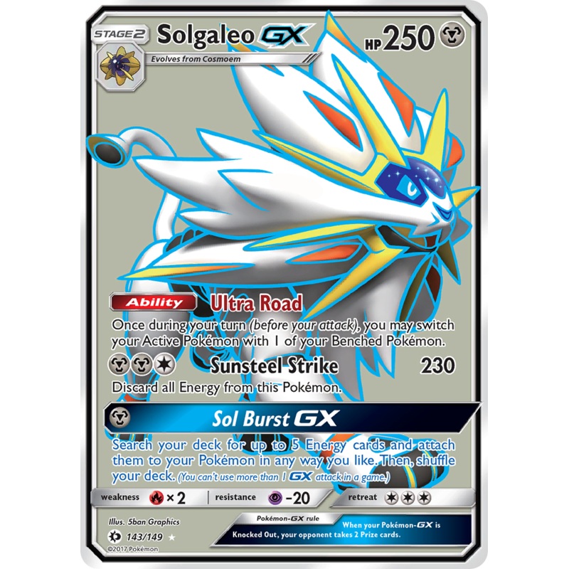 Solgaleo GX (143/149) [Sun & Moon: Base Set]