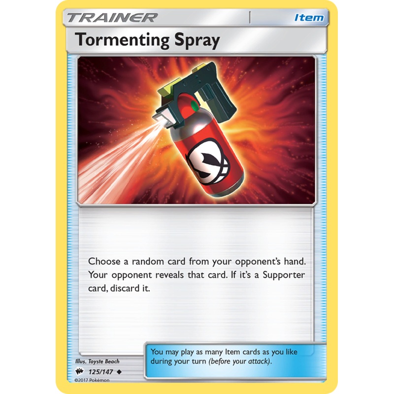 Tormenting Spray (125/147) [Sun & Moon: Burning Shadows]