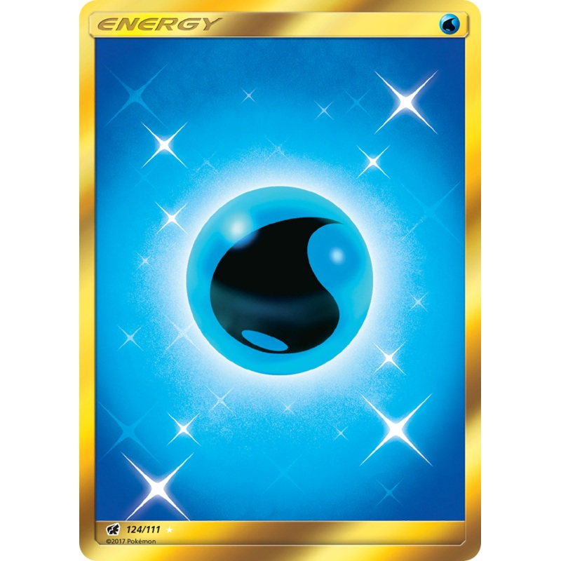 Water Energy (124/111) [Sun & Moon: Crimson Invasion]