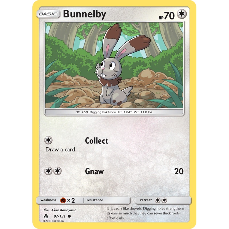 Bunnelby (97/131) [Sun & Moon: Forbidden Light]