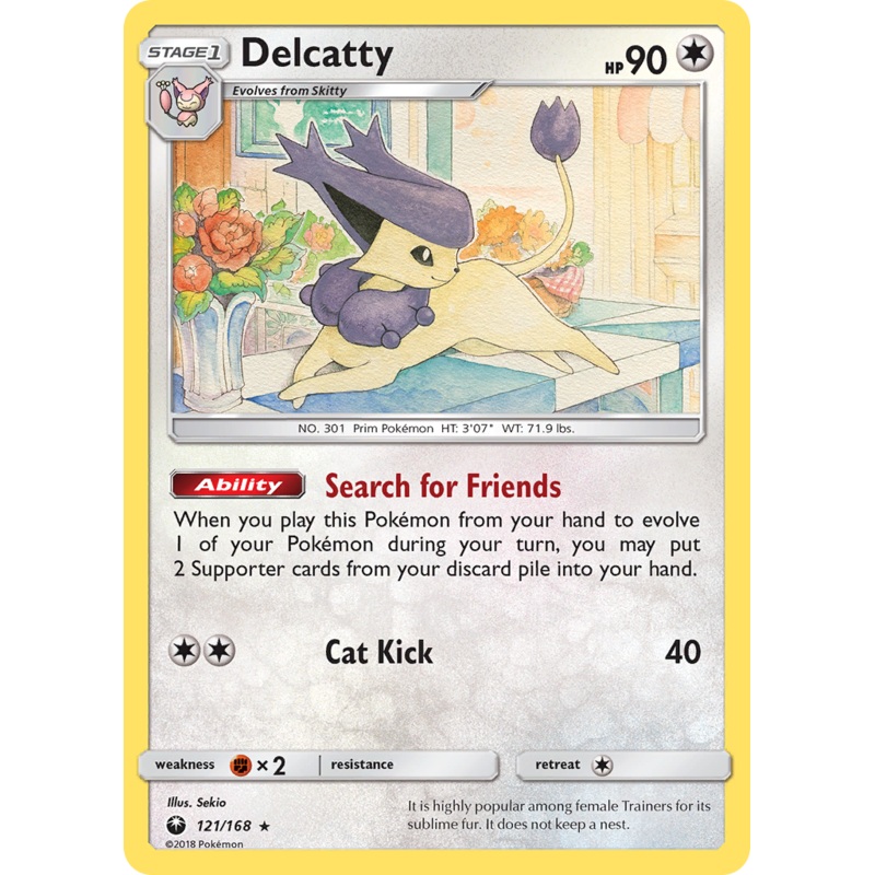 Delcatty (121/168) [Sun & Moon: Celestial Storm]