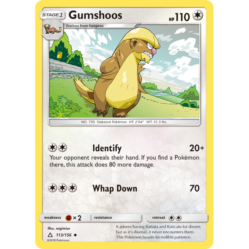 Gumshoos (113/156) [Sun & Moon: Ultra Prism]