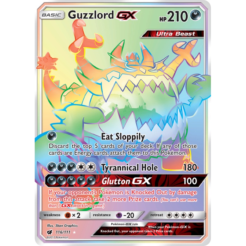 Guzzlord GX (116/111) [Sun & Moon: Crimson Invasion]