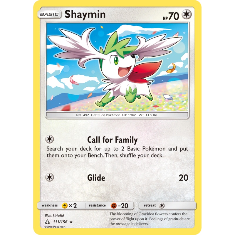 Shaymin (111/156) [Sun & Moon: Ultra Prism]