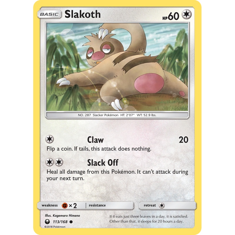 Slakoth (113/168) [Sun & Moon: Celestial Storm]