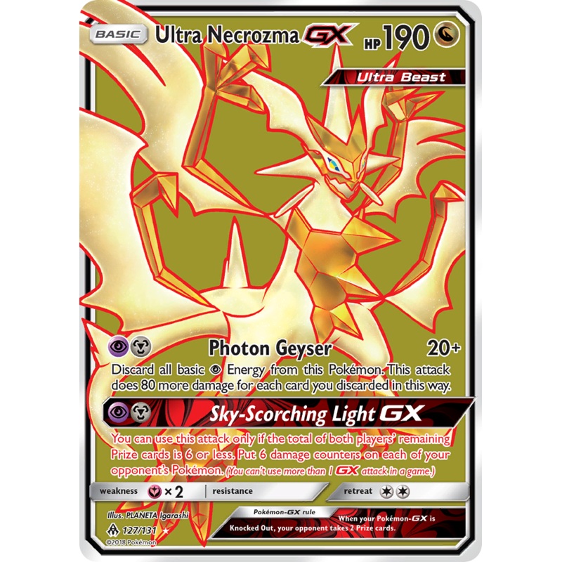 Ultra Necrozma GX (127/131) [Sun & Moon: Forbidden Light]
