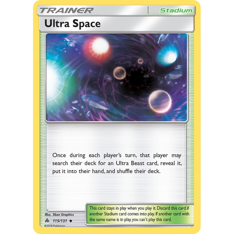 Ultra Space (115/131) [Sun & Moon: Forbidden Light]