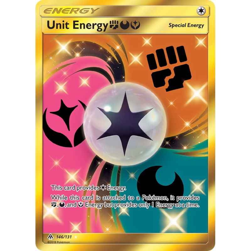 Unit Energy (146/131) (Fighting, Darkness, Fairy) [Sun & Moon: Forbidden Light]
