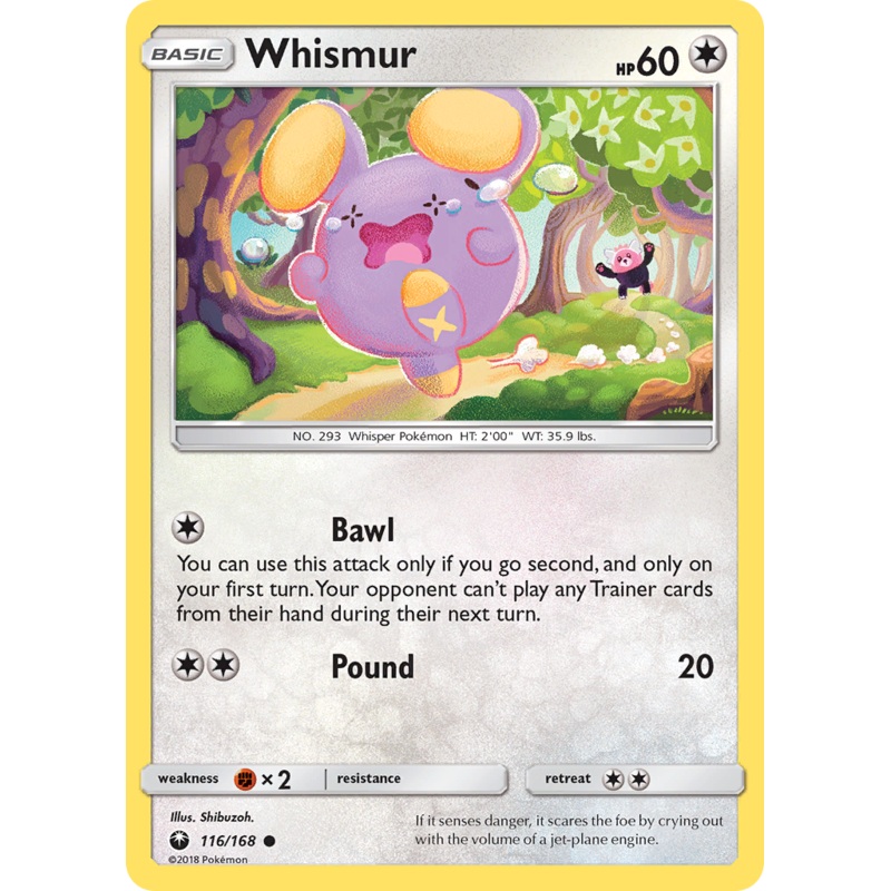 Whismur (116/168) [Sun & Moon: Celestial Storm]