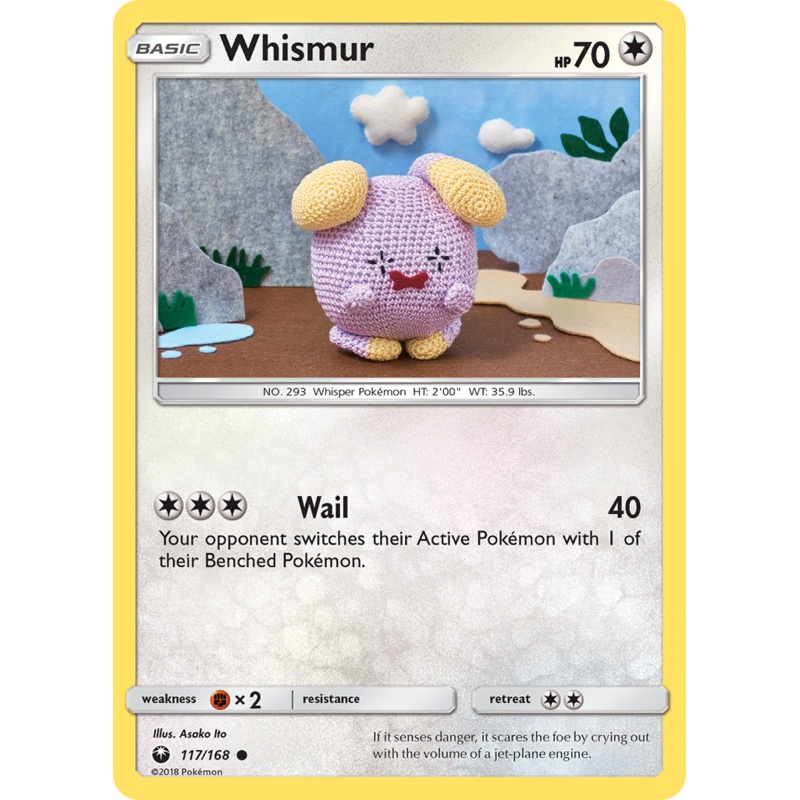 Whismur (117/168) [Sun & Moon: Celestial Storm]