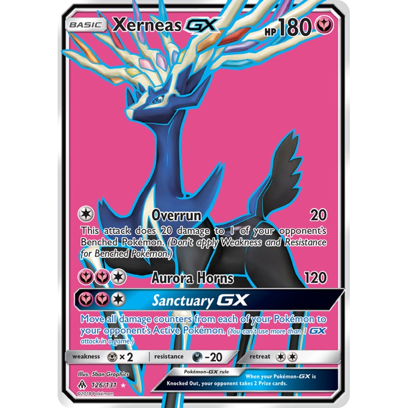 Xerneas GX (126/131) [Sun & Moon: Forbidden Light]