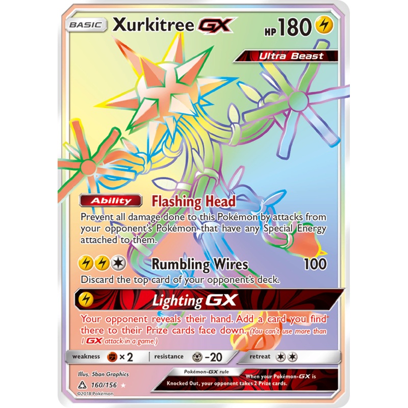 Xurkitree GX (160/156) [Sun & Moon: Ultra Prism]