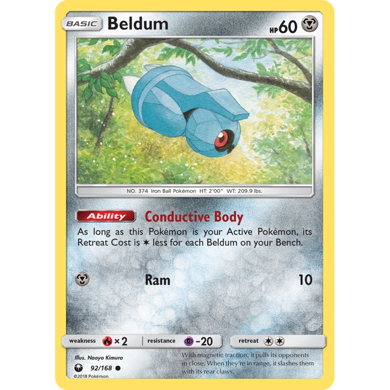 Beldum (92/168) [Sun & Moon: Celestial Storm]