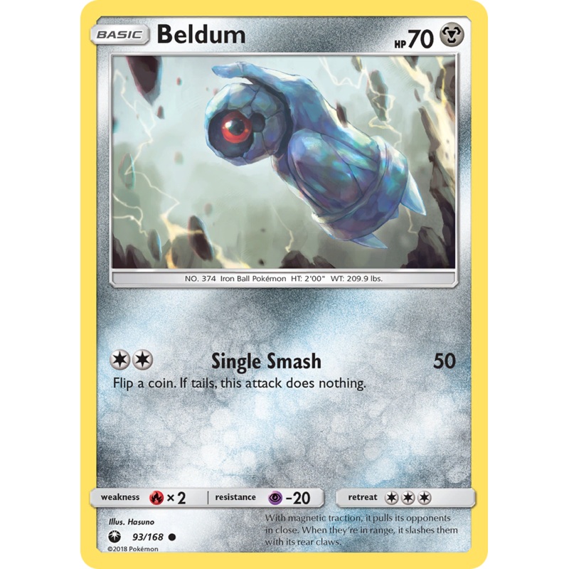 Beldum (93/168) [Sun & Moon: Celestial Storm]