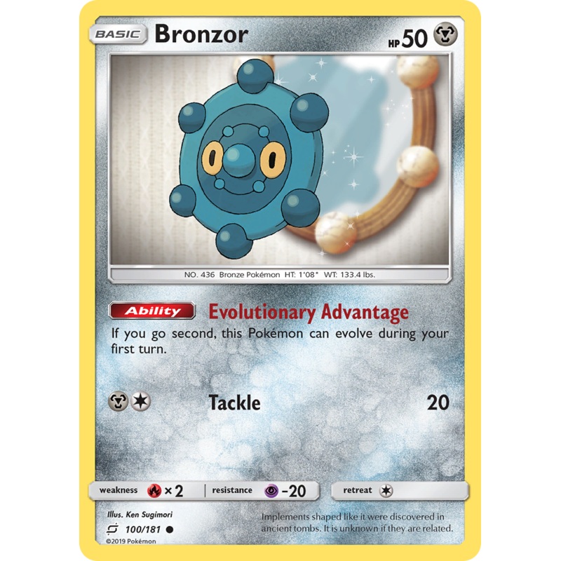 Bronzor (100/181) [Sun & Moon: Team Up]