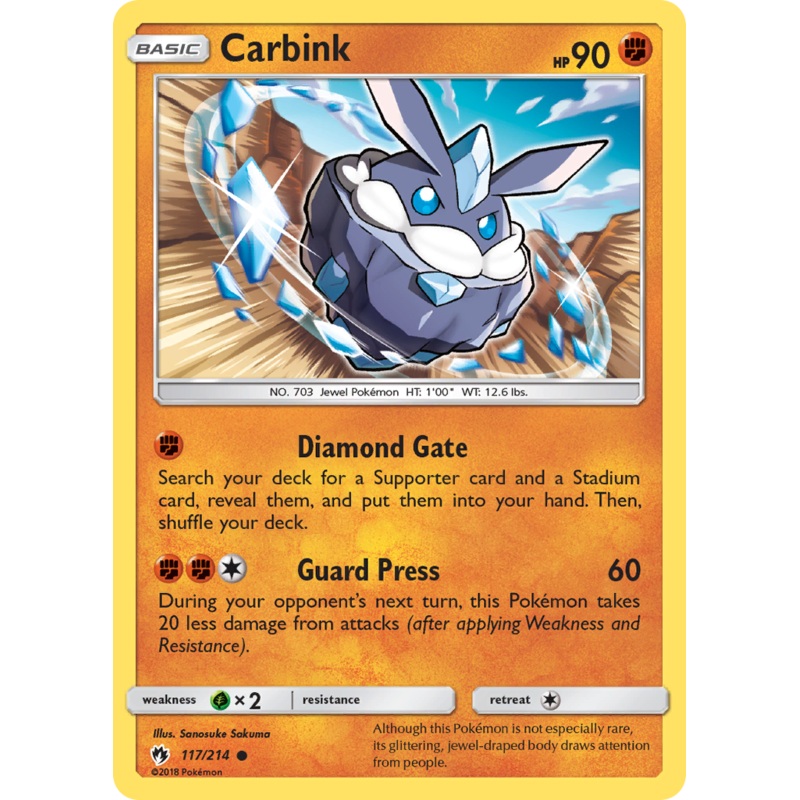 Carbink (117/214) [Sun & Moon: Lost Thunder]