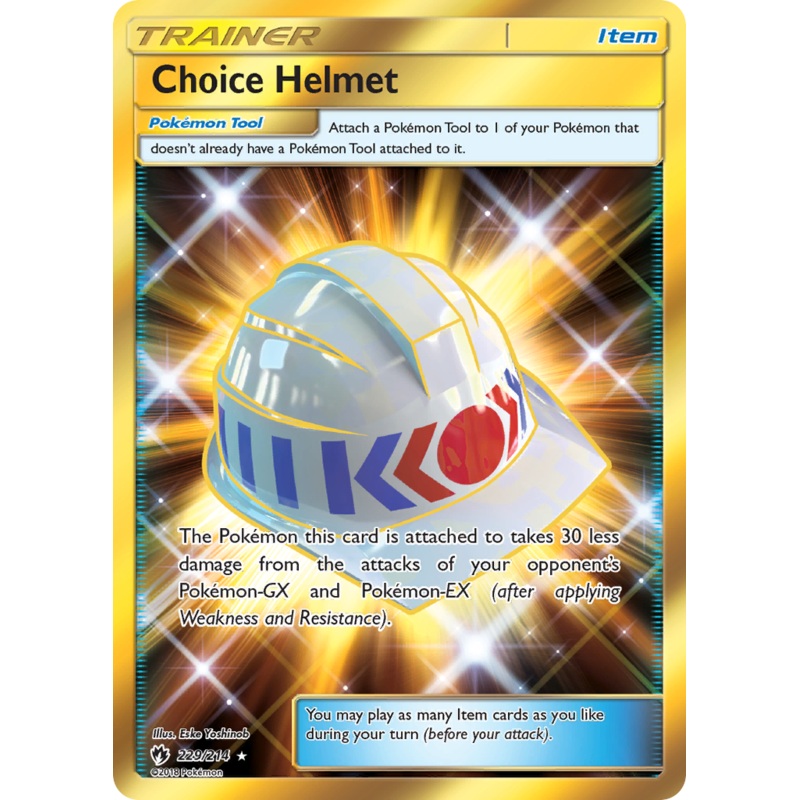 Choice Helmet (229/214) [Sun & Moon: Lost Thunder]