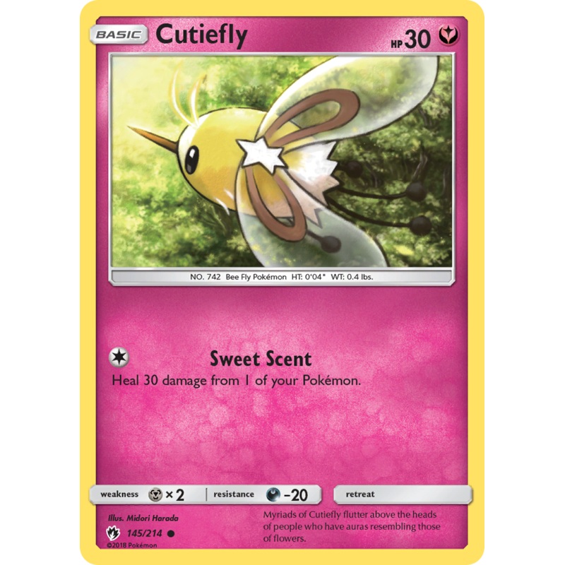 Cutiefly (145/214) [Sun & Moon: Lost Thunder]
