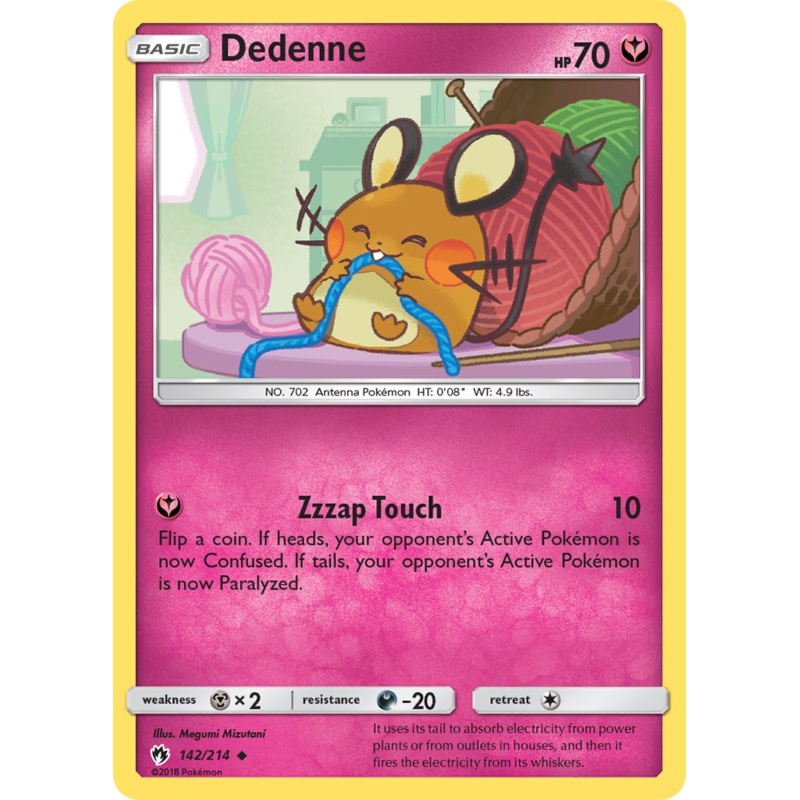 Dedenne (142/214) [Sun & Moon: Lost Thunder]
