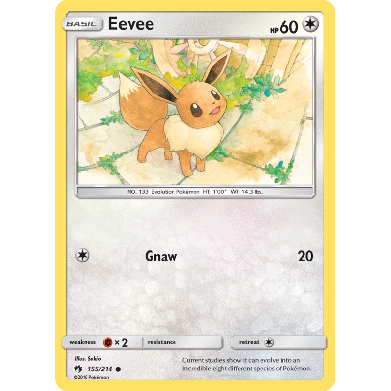 Eevee (155/214) [Sun & Moon: Lost Thunder]