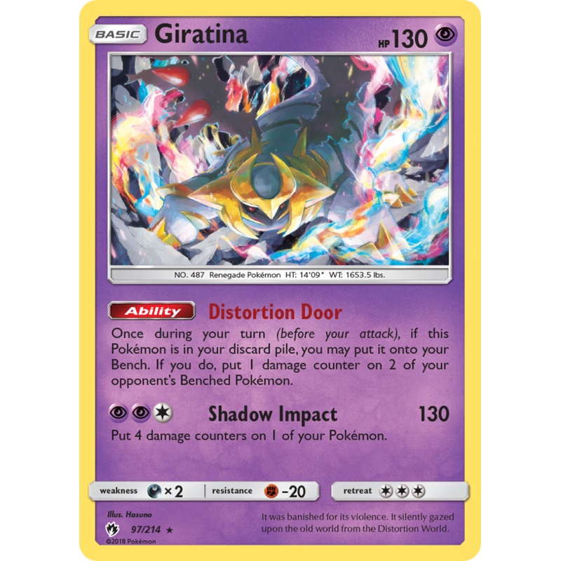 Giratina (97/214) [Sun & Moon: Lost Thunder]