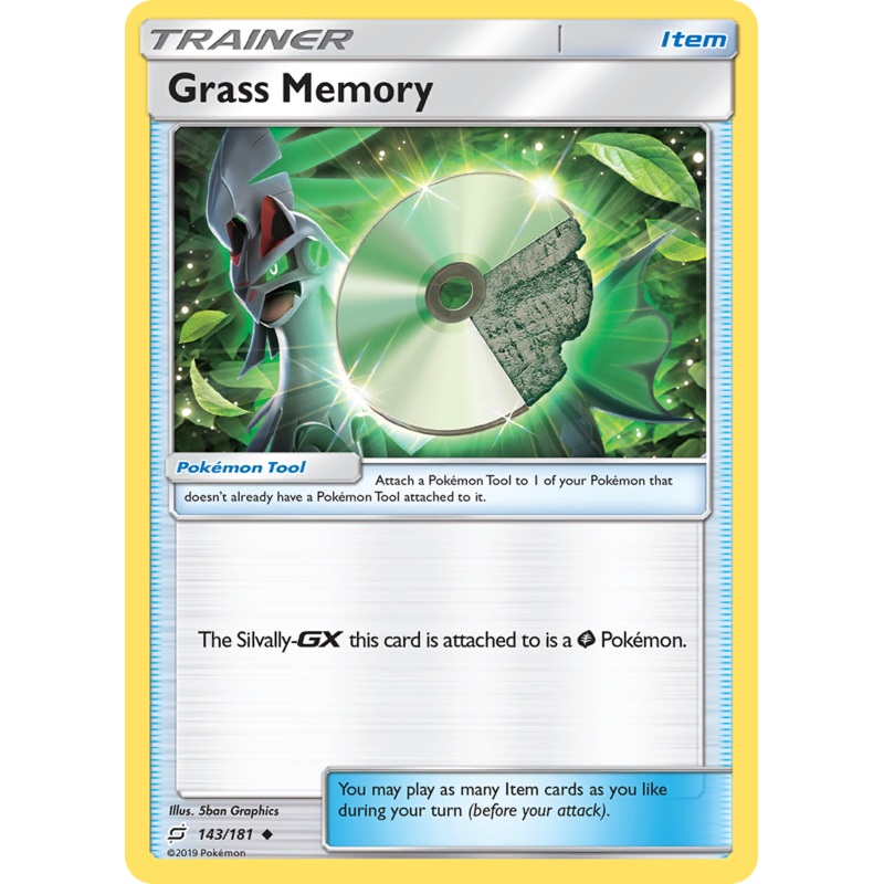 Grass Memory (143/181) [Sun & Moon: Team Up]