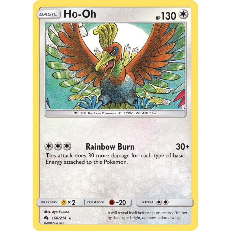 Ho-Oh (160/214) [Sun & Moon: Lost Thunder]