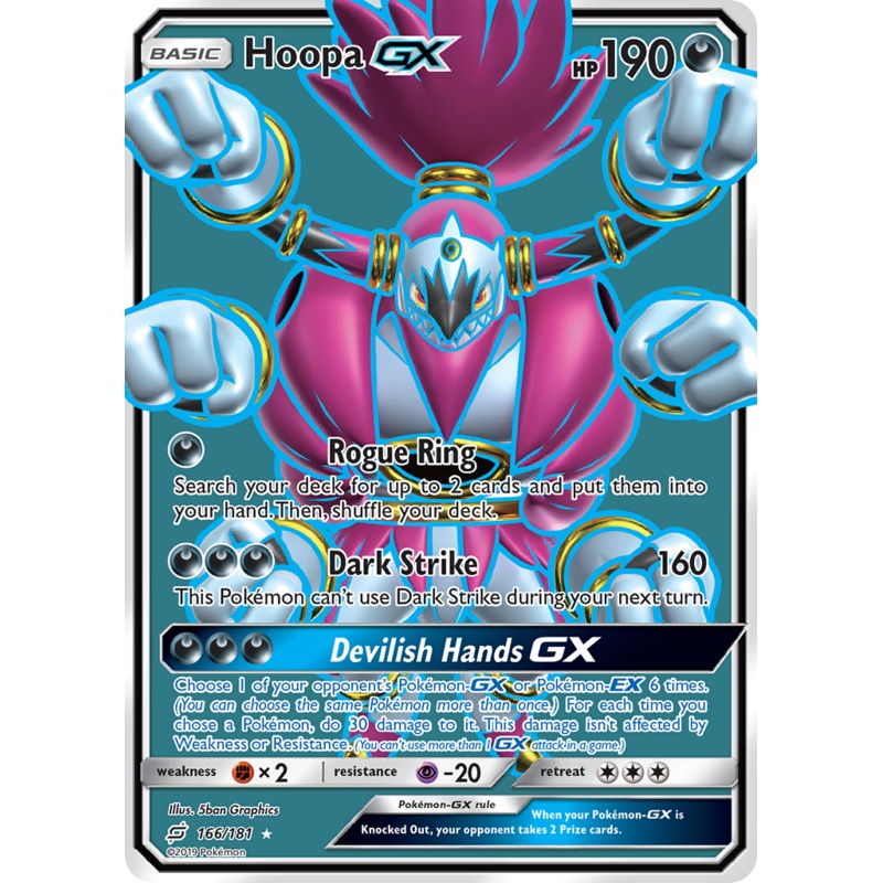 Hoopa GX (166/181) [Sun & Moon: Team Up]