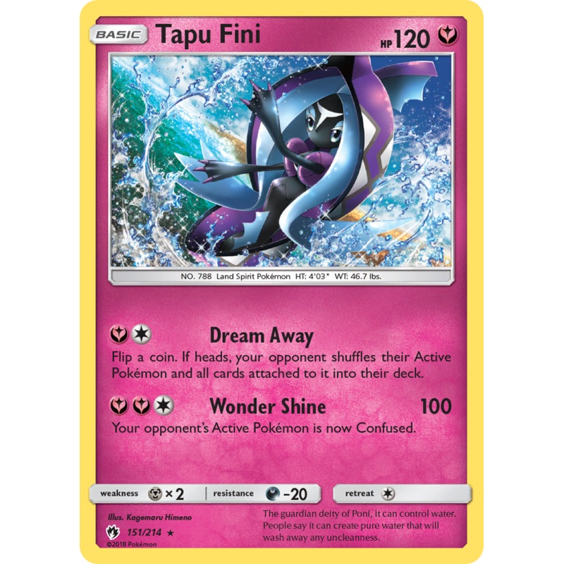 Tapu Fini (151/214) [Sun & Moon: Lost Thunder]