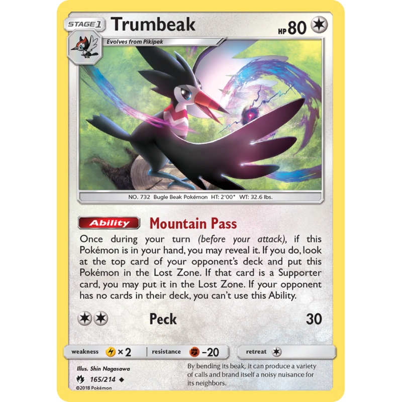 Trumbeak (165/214) [Sun & Moon: Lost Thunder]
