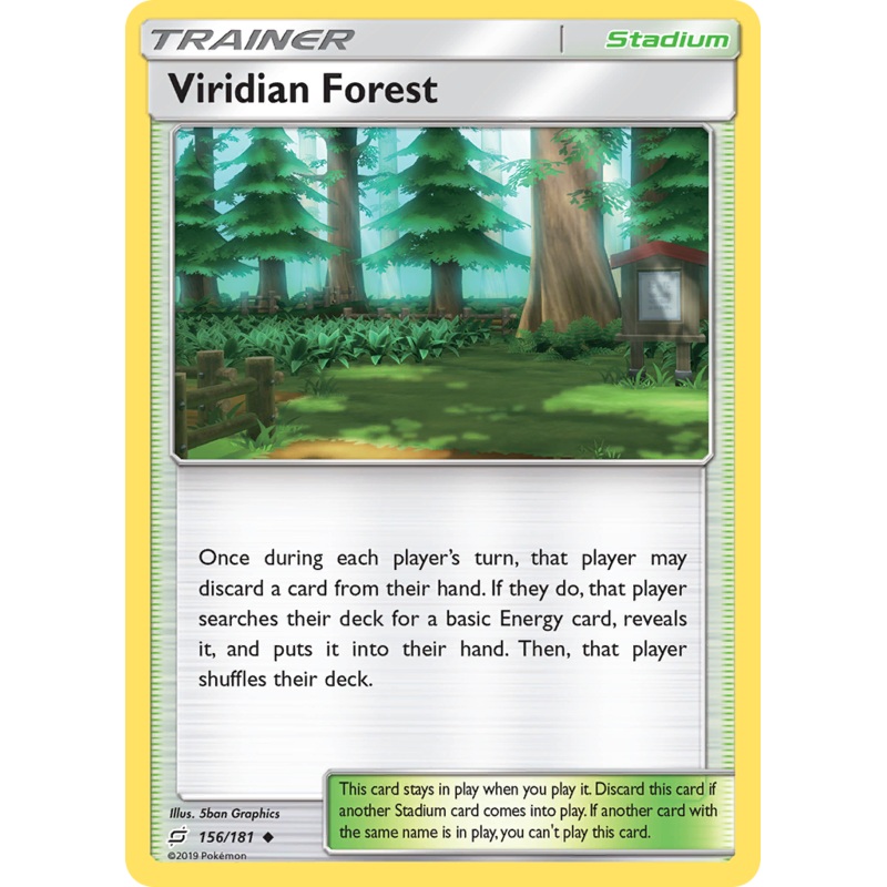 Viridian Forest (156/181) [Sun & Moon: Team Up]