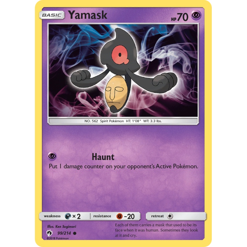 Yamask (99/214) [Sun & Moon: Lost Thunder]