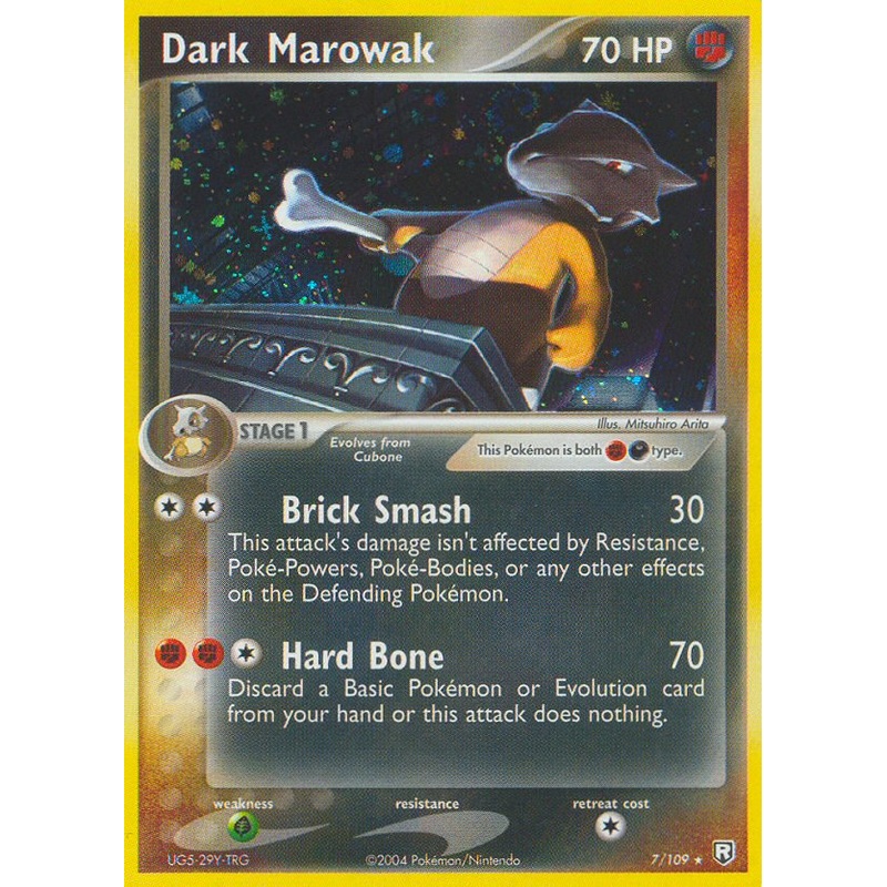 Dark Marowak (7/109) [EX: Team Rocket Returns]