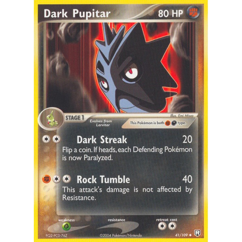 Dark Pupitar (41/109) [EX: Team Rocket Returns]