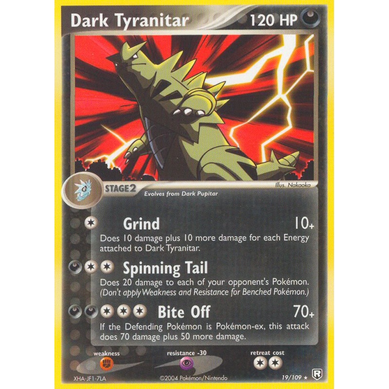 Dark Tyranitar (19/109) [EX: Team Rocket Returns]