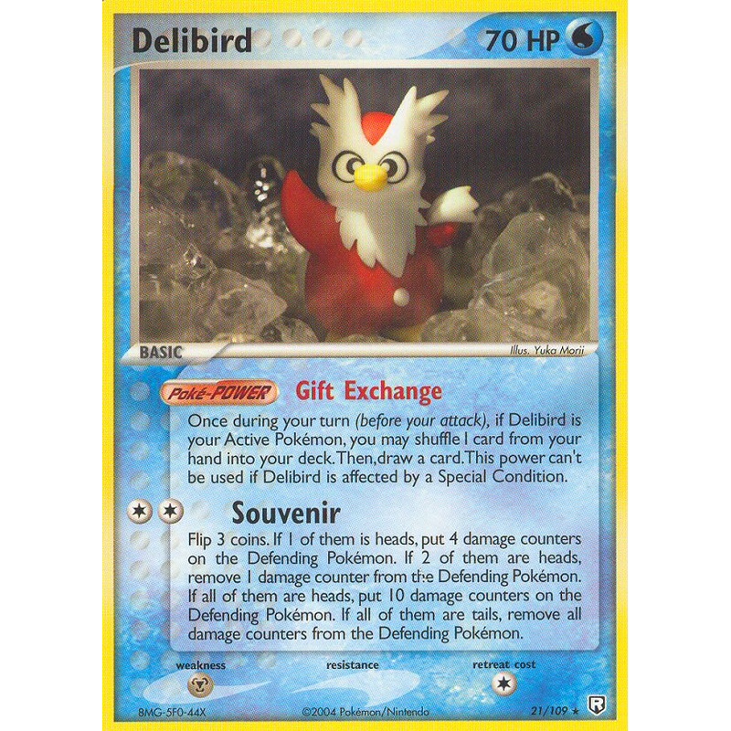 Delibird (21/109) [EX: Team Rocket Returns]