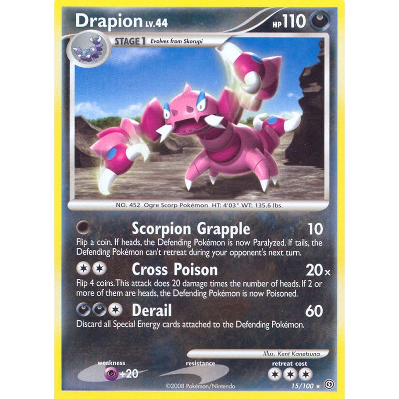 Drapion (15/100) [Diamond & Pearl: Stormfront]