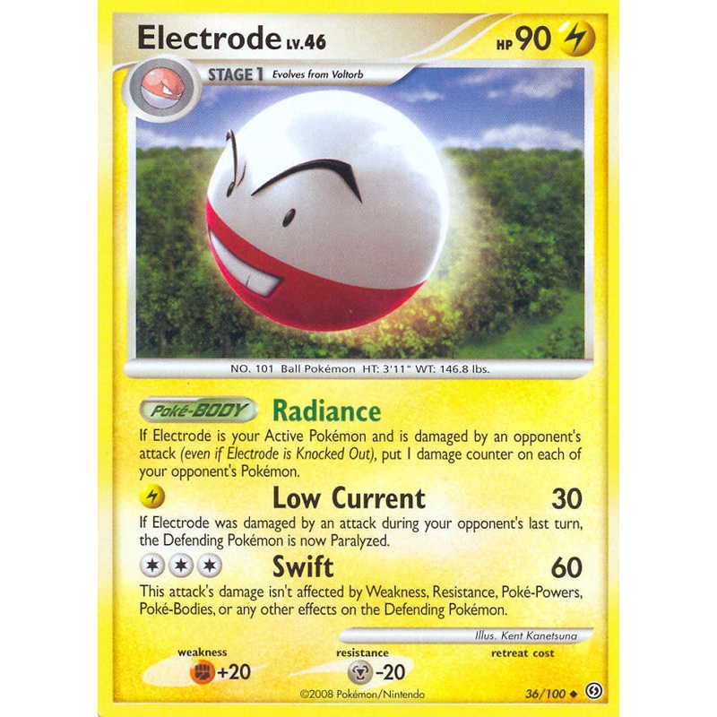 Electrode (36/100) [Diamond & Pearl: Stormfront]