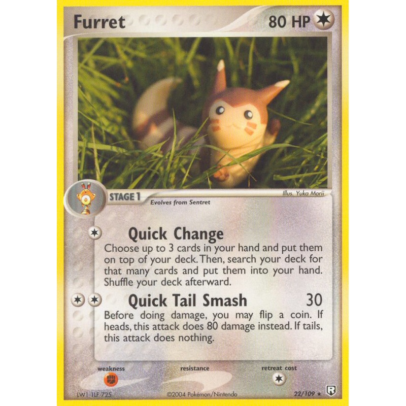 Furret (22/109) [EX: Team Rocket Returns]
