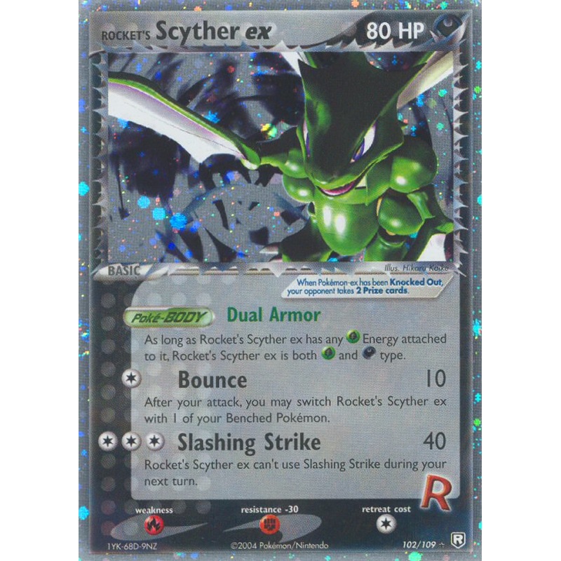 Rocket's Scyther ex (102/109) [EX: Team Rocket Returns]