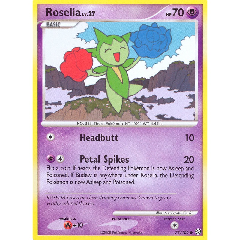 Roselia (72/100) [Diamond & Pearl: Stormfront]