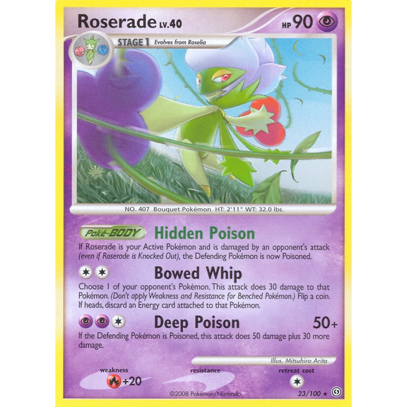 Roserade (23/100) [Diamond & Pearl: Stormfront]