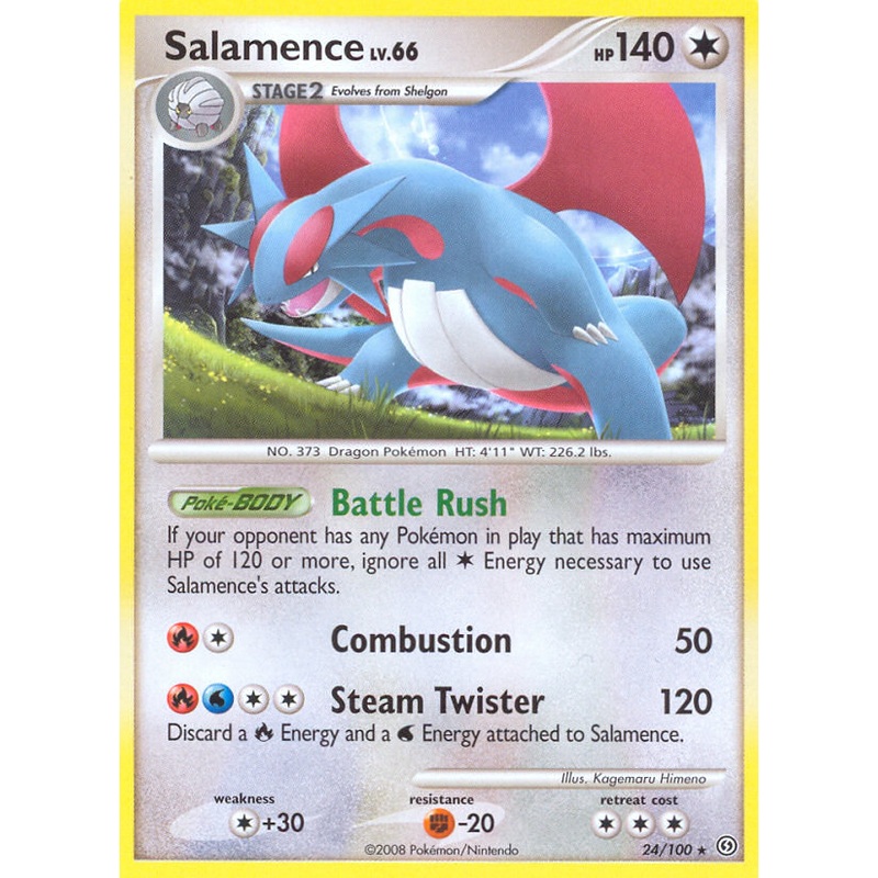 Salamence (24/100) [Diamond & Pearl: Stormfront]