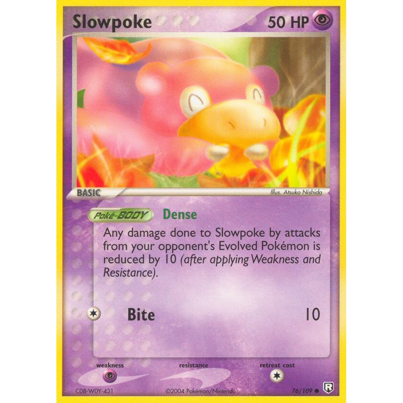 Slowpoke (76/109) [EX: Team Rocket Returns]