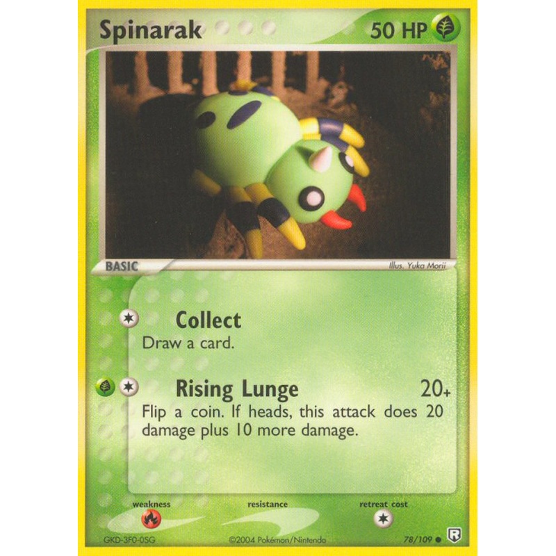 Spinarak (78/109) [EX: Team Rocket Returns]