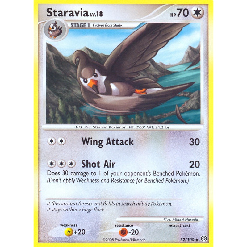 Staravia (52/100) [Diamond & Pearl: Stormfront]