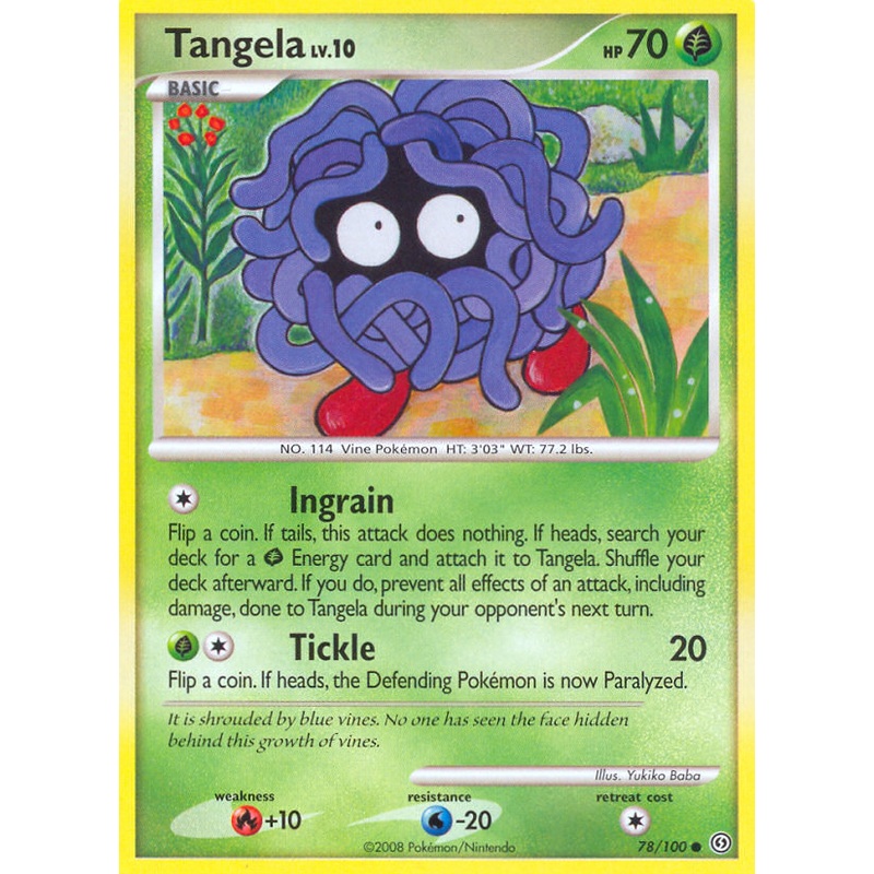 Tangela (78/100) [Diamond & Pearl: Stormfront]