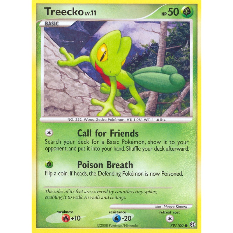 Treecko (79/100) [Diamond & Pearl: Stormfront]