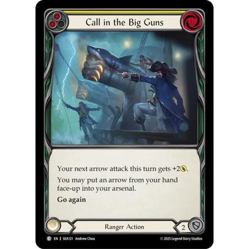 Call in the Big Guns (Yellow) [SEA121] (High Seas)